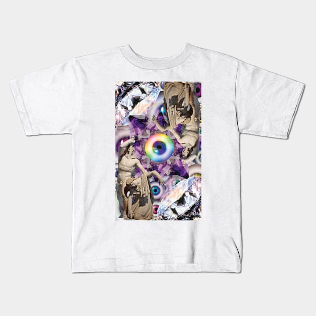 NEXT LEVEL SHIT Kids T-Shirt by STORMYMADE